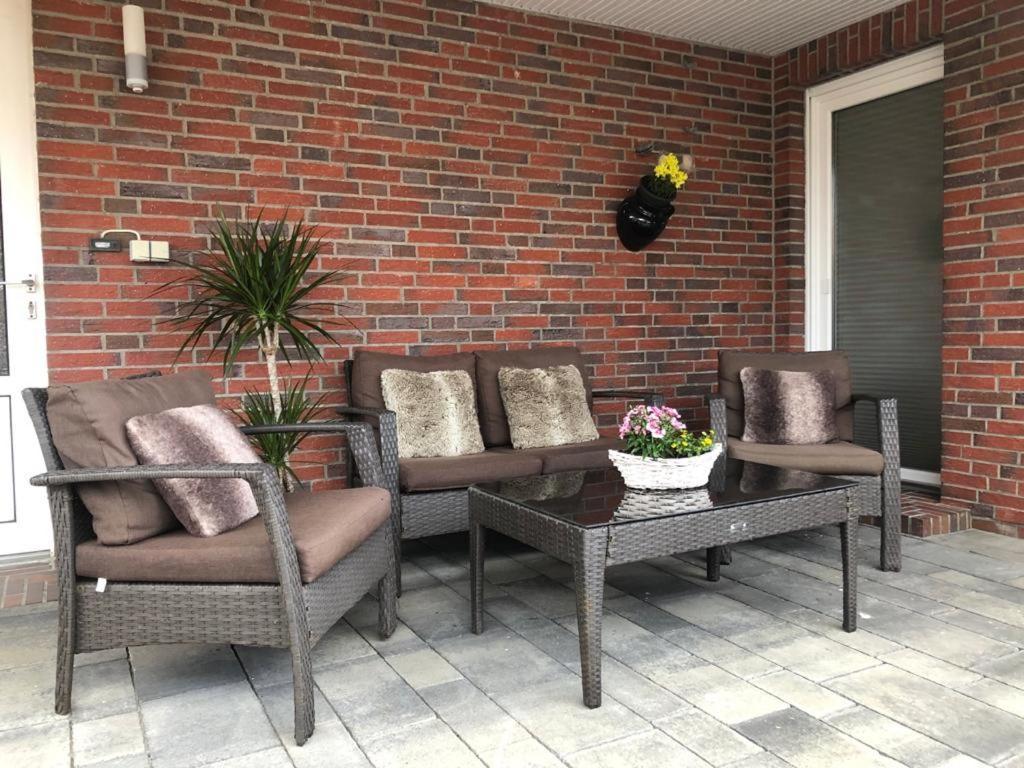 Gaestezimmer Luetje Wattwurm Appartement Dornumersiel Buitenkant foto