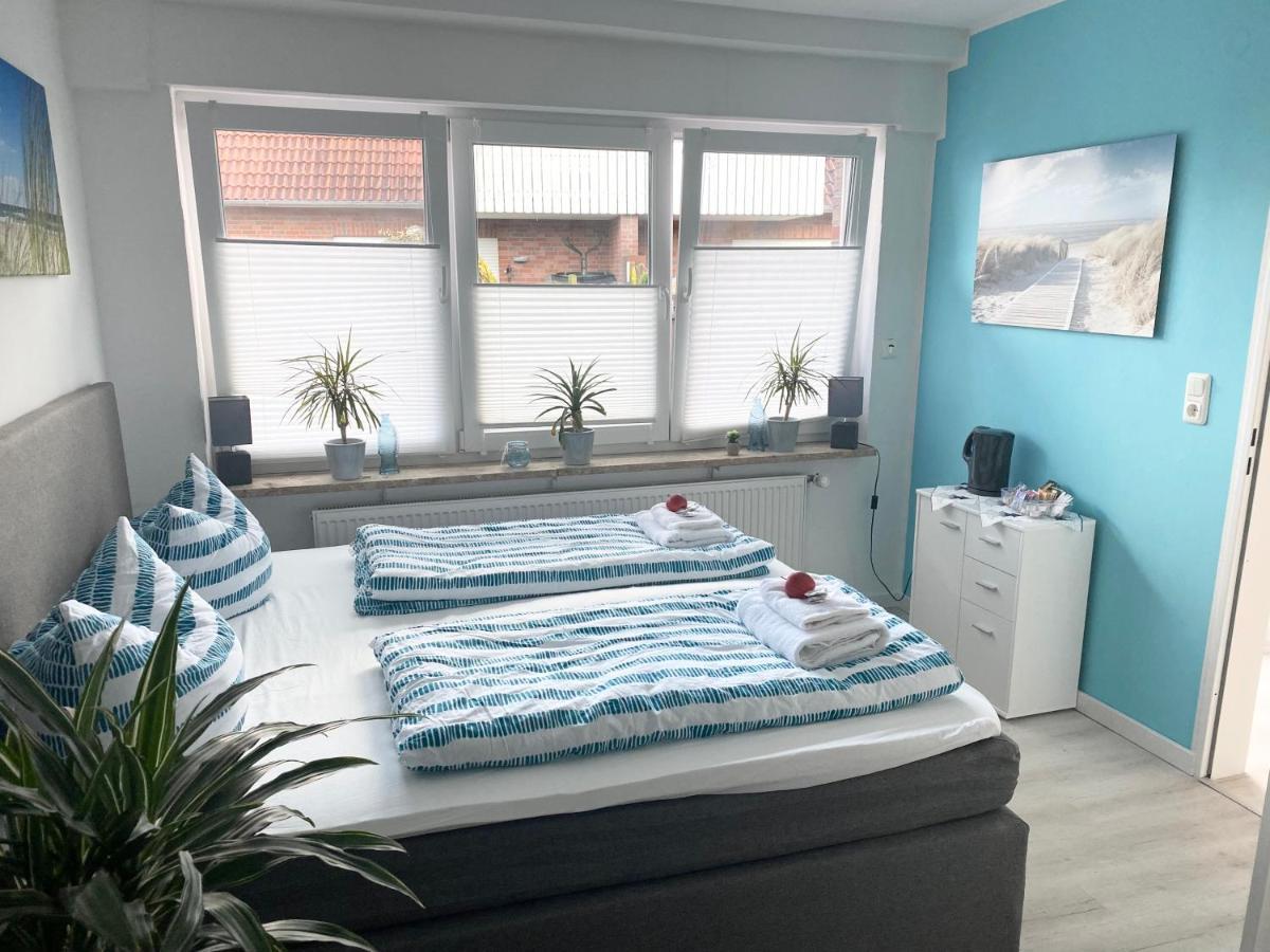 Gaestezimmer Luetje Wattwurm Appartement Dornumersiel Buitenkant foto